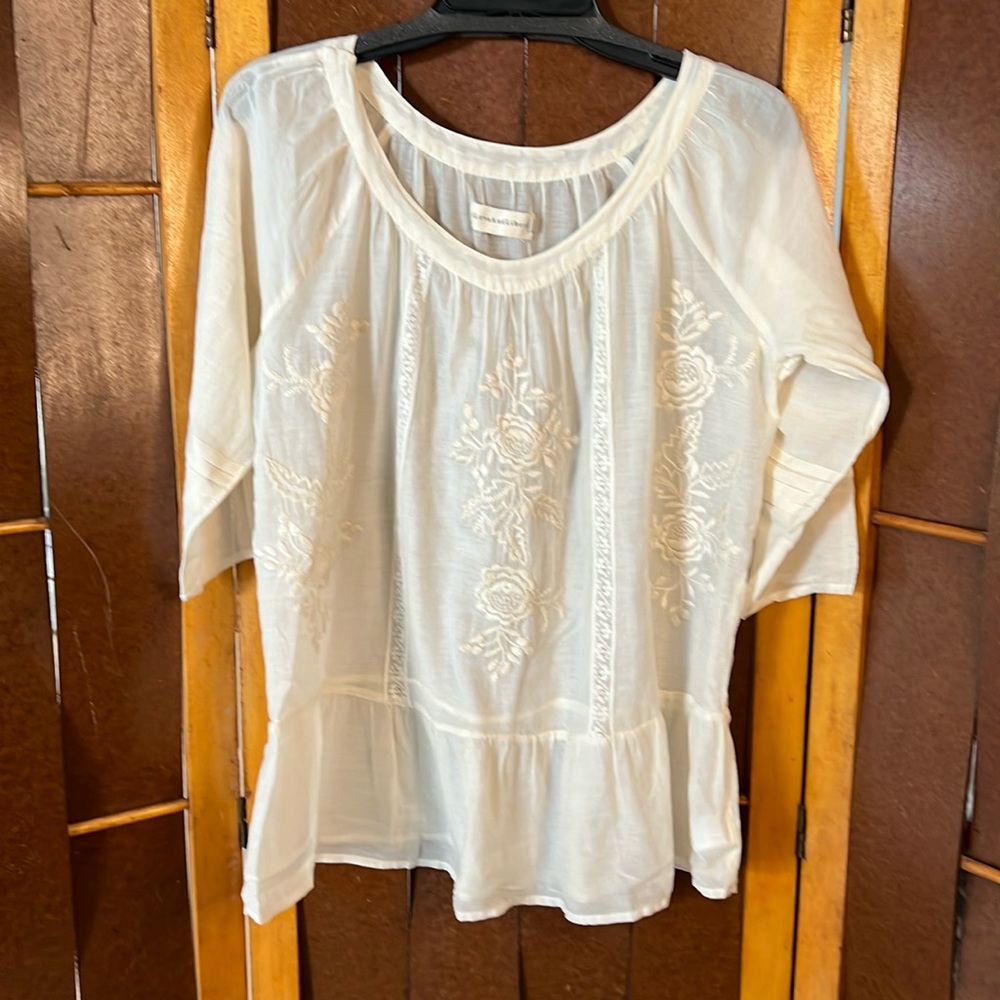 Johnny Was For Love and Liberty vintage look top.